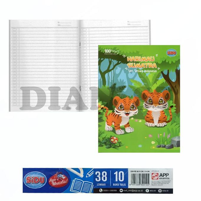 

Buku Tulis Sidu 38 Lembar - pak HARGA DISKON