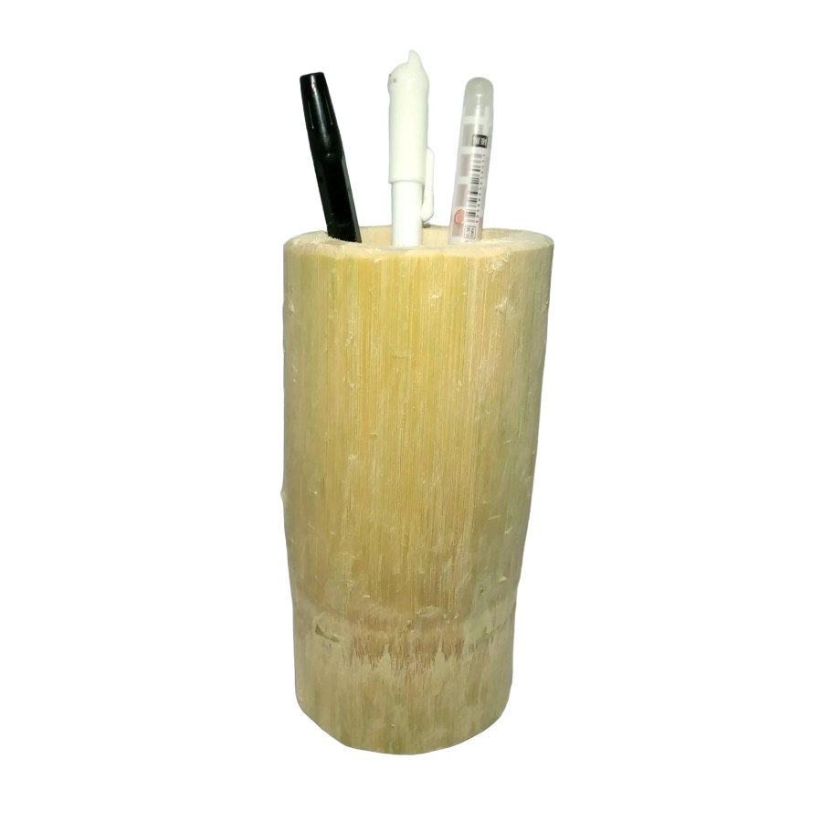 

Tempat Pensil Meja Dari Bambu Natural Tanpa Cat | Tempat Alat tulis | Tempat Pencil Tradisional
