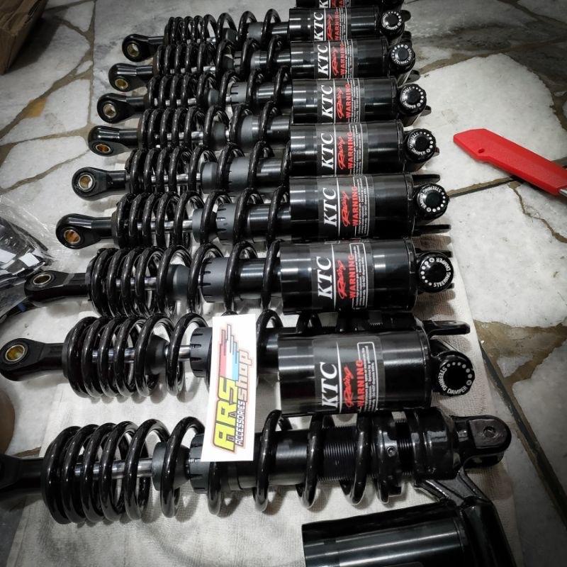 (BISA COD) Shockbreaker Tabung Bawah Model KTC Racing Premium 330mm &amp; 310mm + (Sarung Shock) , Mio | Beat | Scoopy | Vario 110 125 150 | Gear | Xeon | Lexi | Xride | Fino | Genio | Spin | Nex | Soul | Mio S Z J | GT | M3 | Skydrive | Fazzio | Freego | Dll