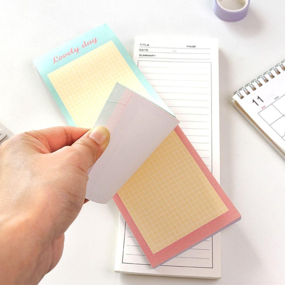 Mxbeauty Memo Paper Korea Kartun Nonviscous Scrapbooking Penebalan Pesan Notes