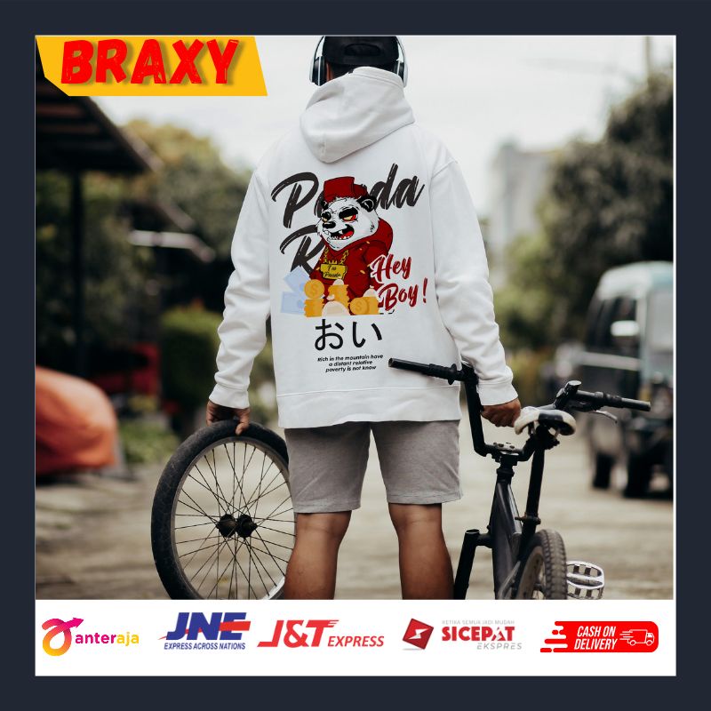 Jaket Hoodie Casual Panda Series Murah Hoodie Jumper Pria
