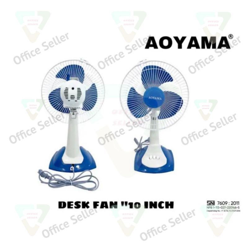 Kipas Angin Duduk 10&quot; | Kipas Angin Meja | Desk Fan 10 inch