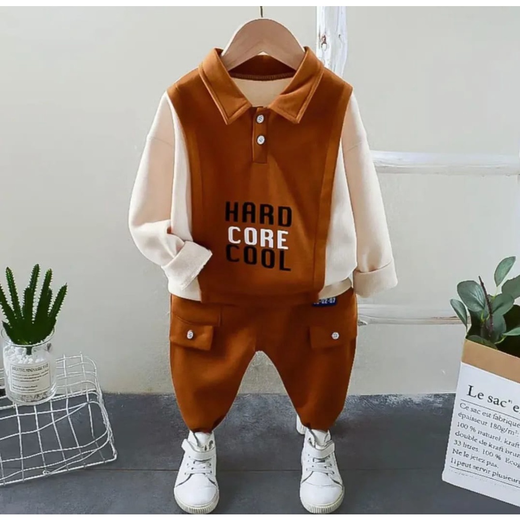 SWEATER ANAK LAKI LAKI TERBARU USIA 6 BULAN - 5 TAHUN HARD COOL