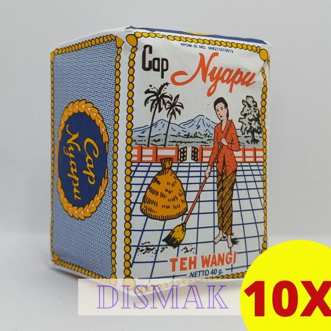 

nwm16 Teh Nyapu SOLO 10 X 40 gram ..,,.,,.,