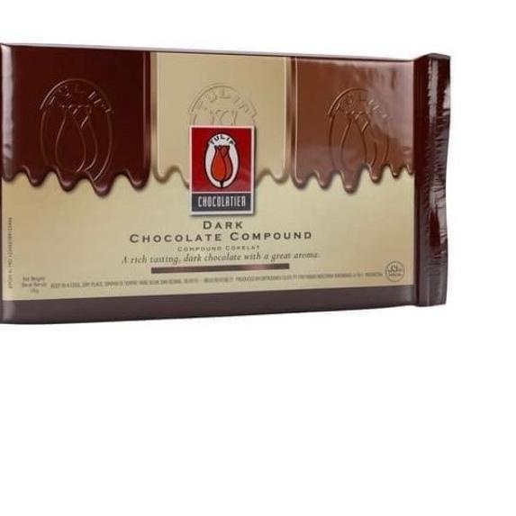 

❂ Tulip Dark Dark Chocolate Compound 1kg ➳