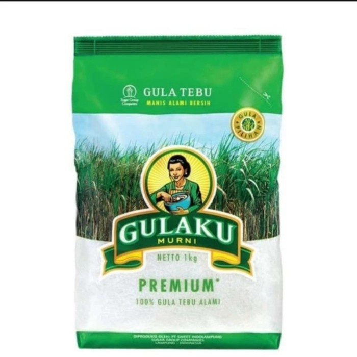 Gulaku Premium Kemasan Hijau 1 kg