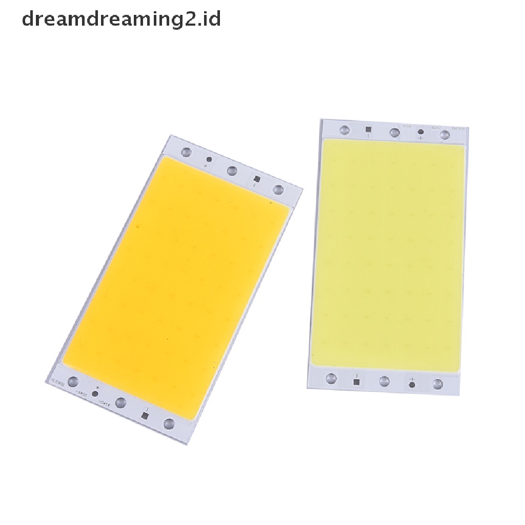 (dream) Lampu LED Panel COB 94x50MM Lampu Strip Ultra Terang Lampu LED Papan COB 10W.