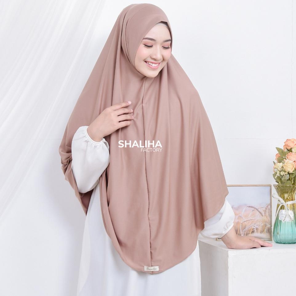 Harga Bersahabat Jilbab Instan Jumbo Anti Tembem Tanpa Pet / Hijab Instant Syar'i Non Pet / Hijab In