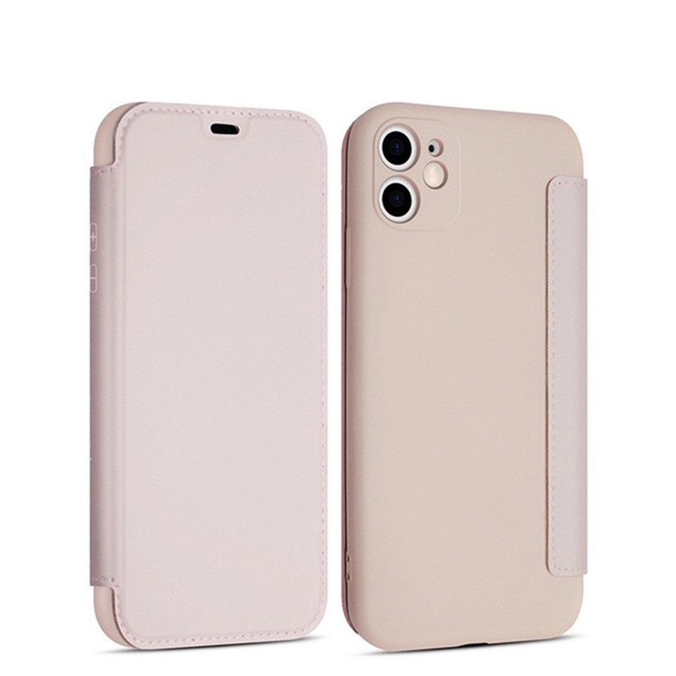 IPHONE Deluxe Premium Paket Lengkap Flip Liquid Support Casing Handphone Untuk Iphone14 13 12 11 Pro Max X XS Max Xr7 8 Plus Penutup Belakang Anti Jatuh, Shockproof Dan Anti Selip