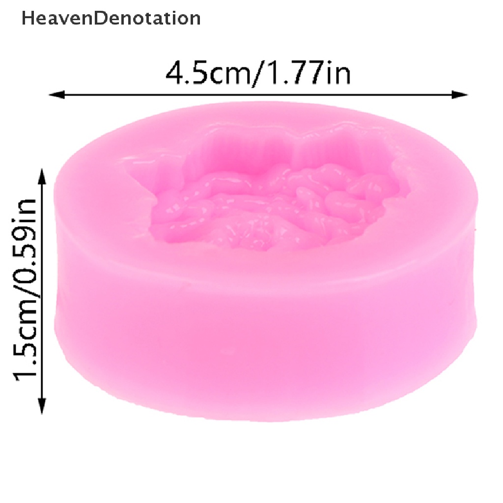 [HeavenDenotation] Cetakan Silikon Fondant Berbentuk Bunga DIY Kue West Point Baking Decorag Mold HDV