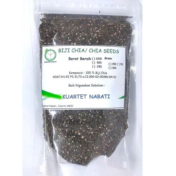 

Terbaik 250gr Organic Black Chia Seeds - Biji Chia Hitam Organik - USDA Certified Organic buruan