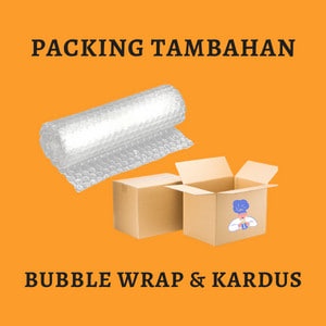 

Tambahan Bubble Wrap dan Kardus Untuk Packaging