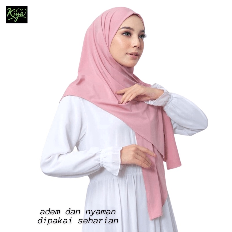 Promo 3 pcs Hijab Instan Segitiga Jersey Premium Bahan Tidak Menerawang, Adem dan Nyaman