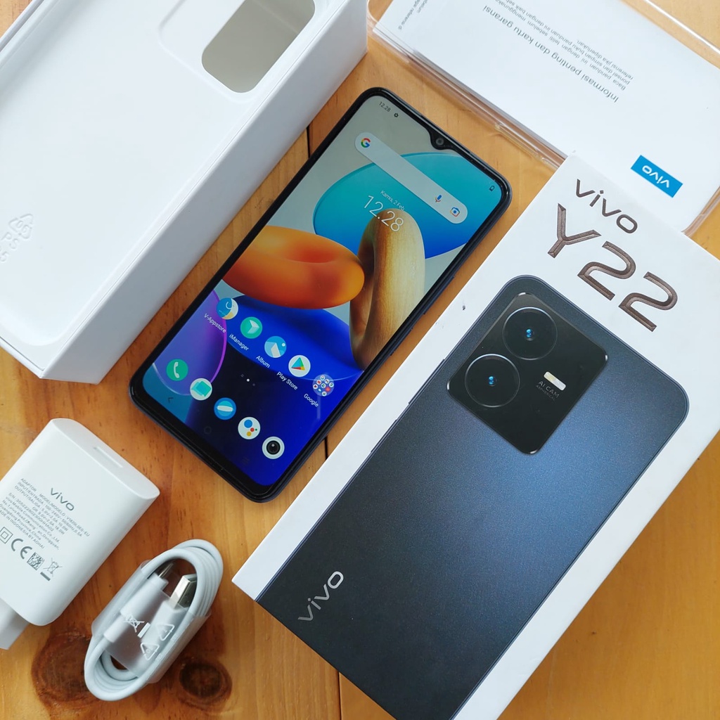 VIVO Y22 SECOND 4/64GB 4/128GB HANDPHONE SECOND HP SEKEN HP BEKAS HP MURAH