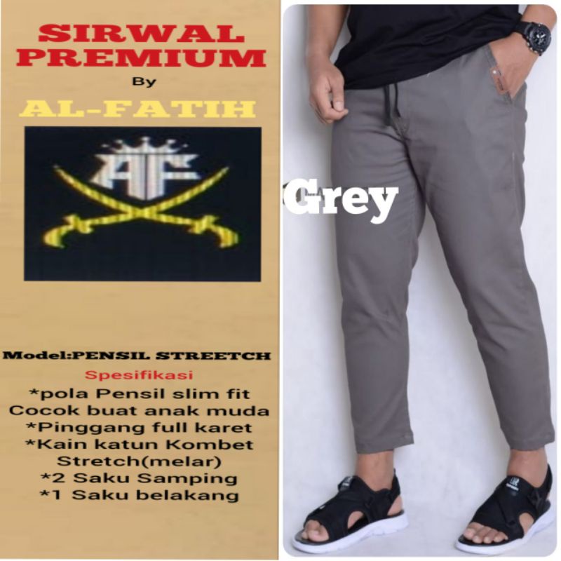 CELANA SIRWAL PRIA DEWASA CASUAL STREET DAN NON STREET