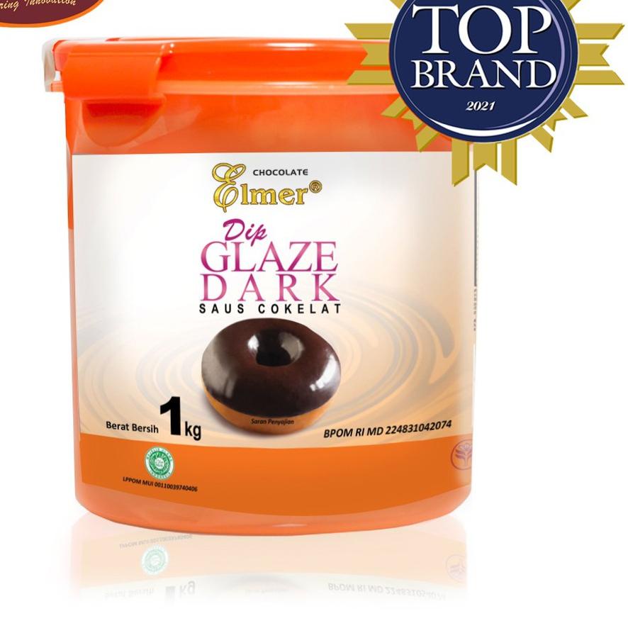 

✻ Elmer Dip Glaze Dark Gold 1 kg | Topping Donat | Selai Roti ☉