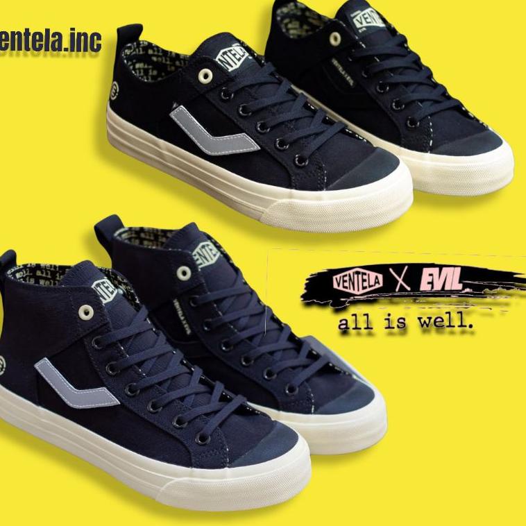 VIRAL Ventela x Evil Papa Gading All is well - sepatu vantela original