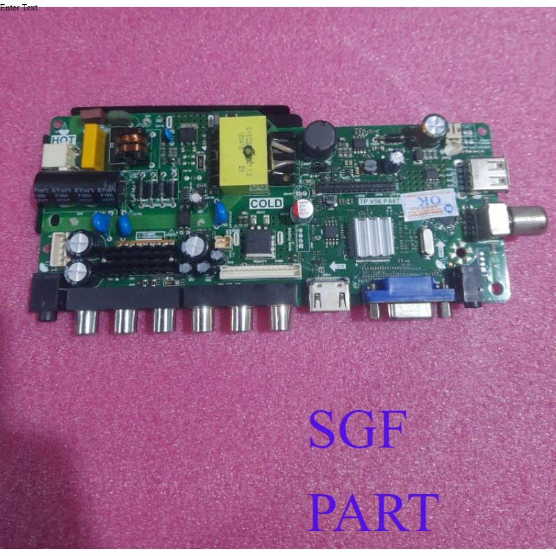 MB Mainboard Mesin TV AKARI LE-24V89 LE24V89 LE 24V89 24V89