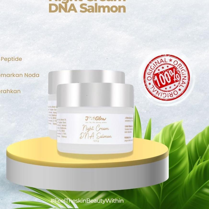 ♠ J-glow Cream Malam Spot Whitening DNA - Jglow Skincare Cream Malam 100% Original ♪