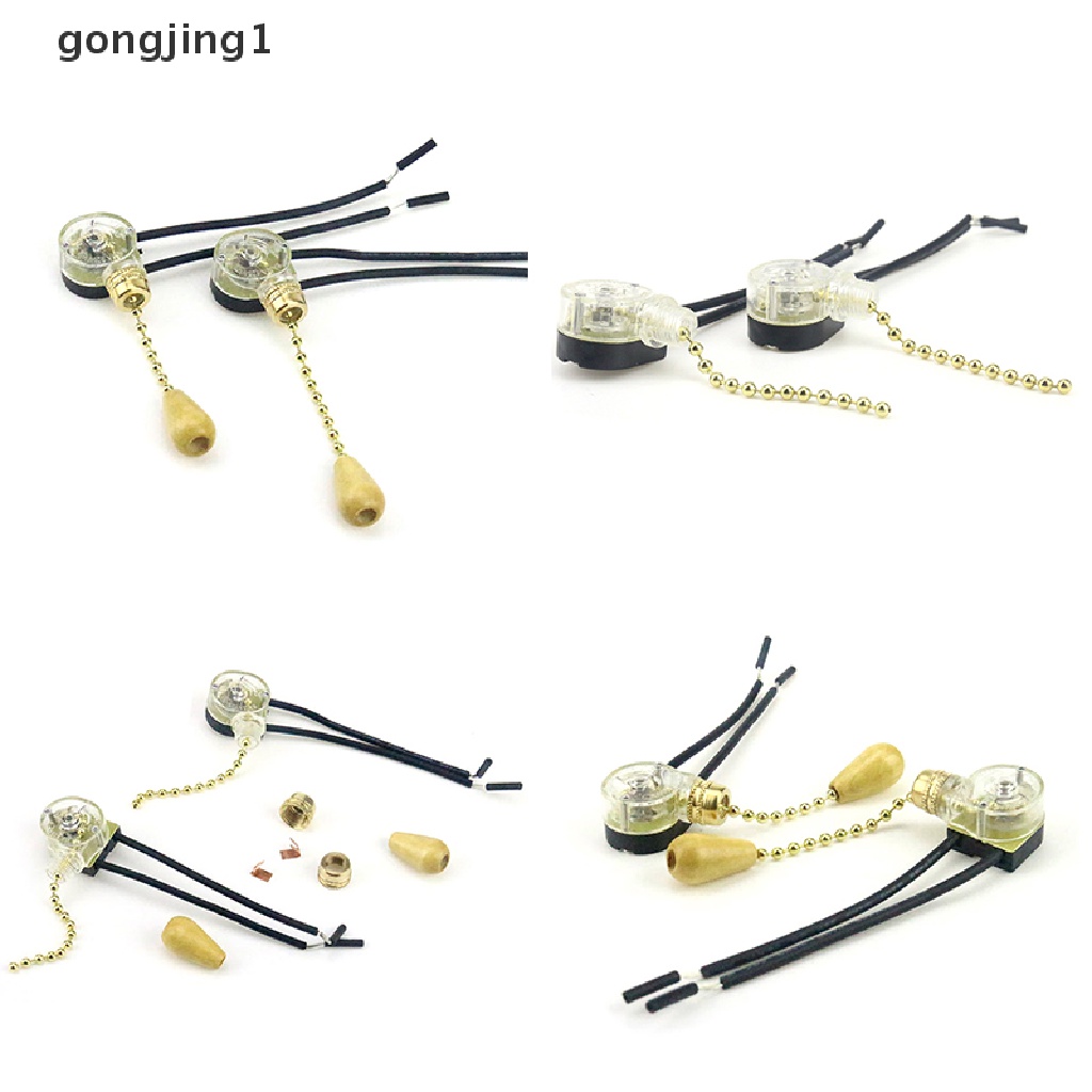 Ggg Kipas Angin Plafon Universal Lampu Dinding Pengganti Pull Chain Cord Switch Control ID