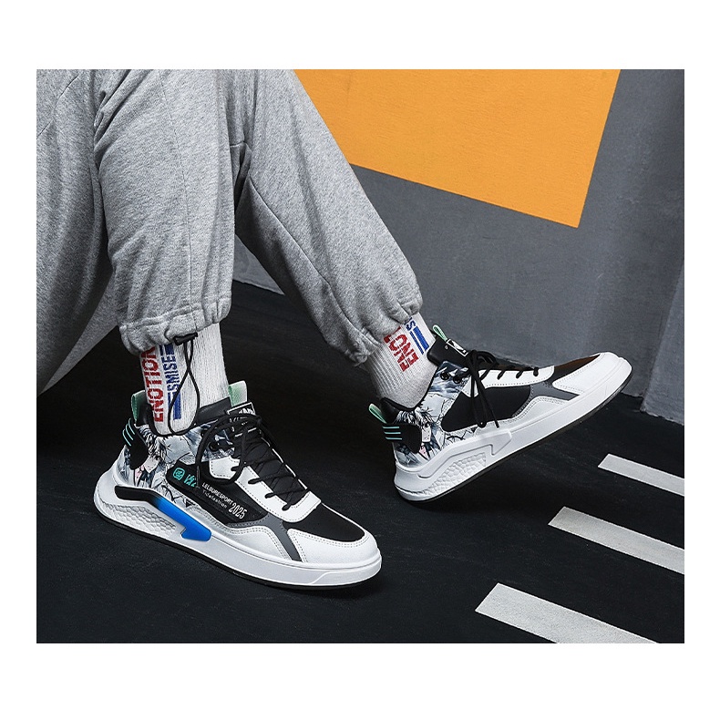 HS / Sepatu Pria Sneakers Kasual Premium Sporty Kekinian 277