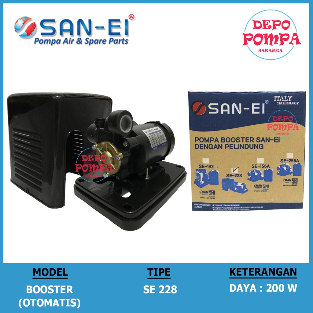 Pompa Air BOOSTER SAN EI 228 / Pompa Pendorong