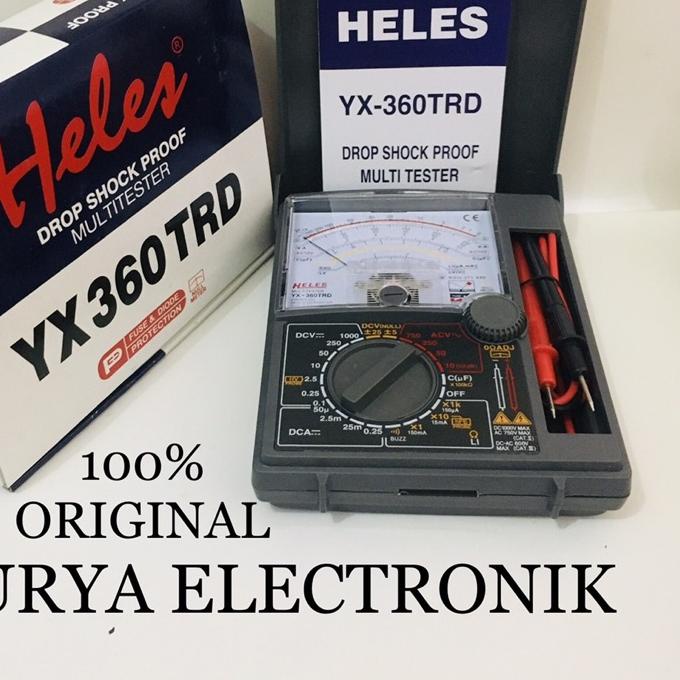 ۝ Multitester / Multimeter HELES YX-360 TRD Original ➨