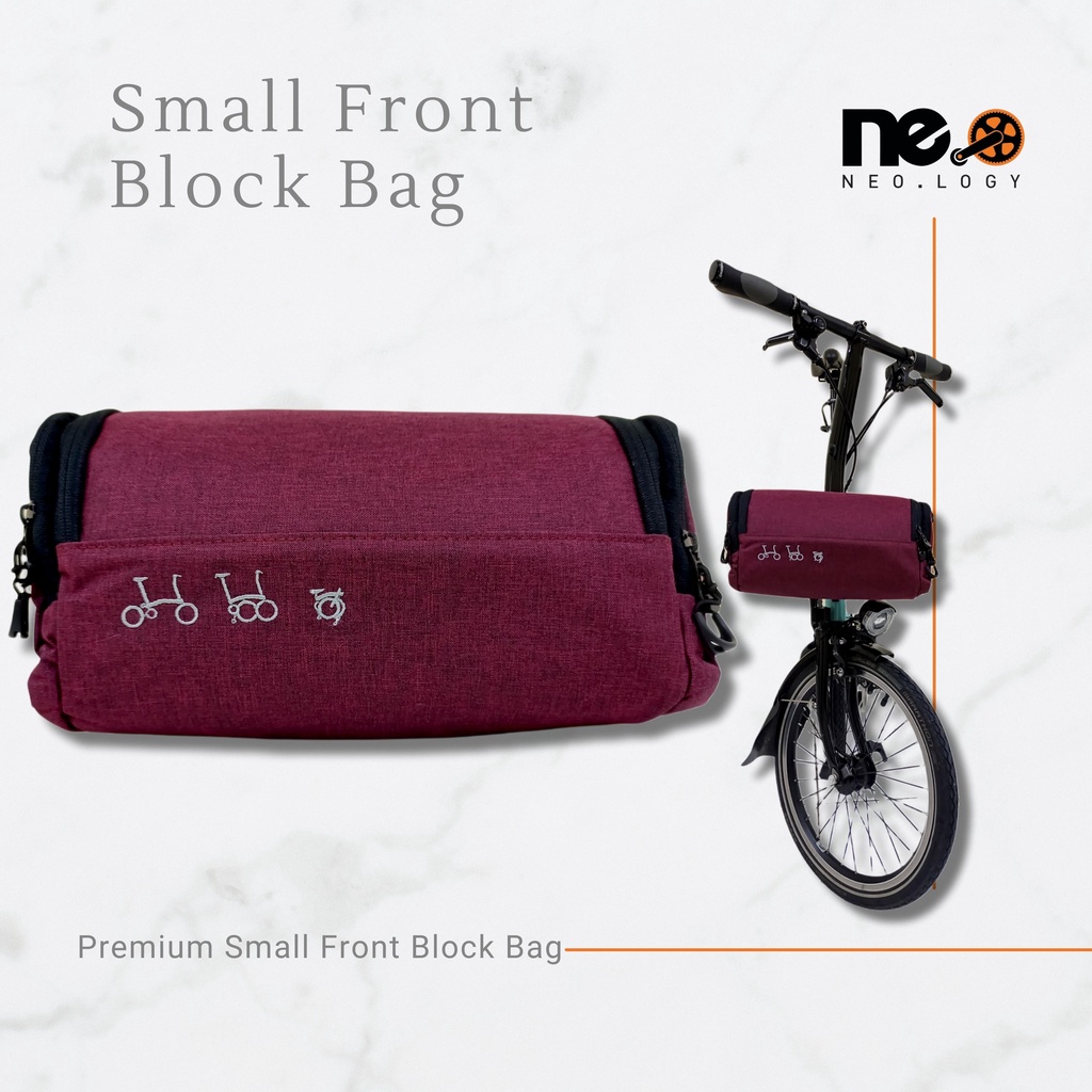 Tas Frontblock Sepeda Lipat Neology Tas Sepeda Folding Bike