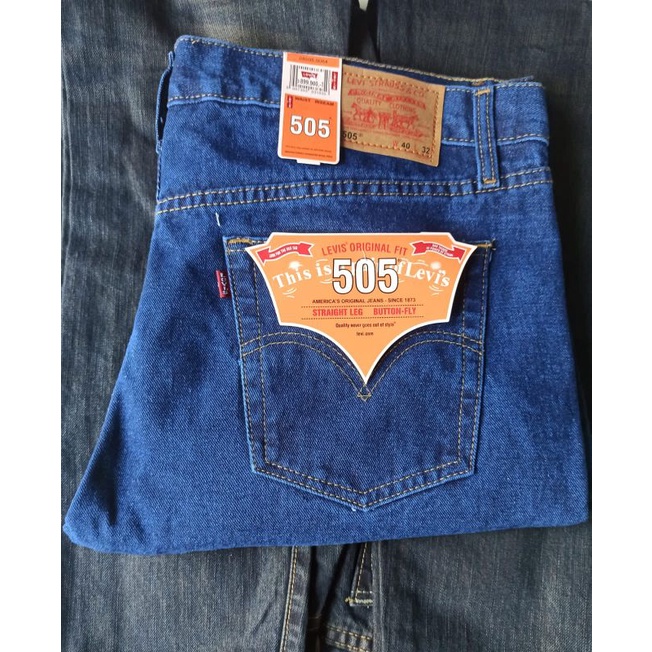 (Big Size) Celana Jeans Pria Jumbo Bisa Banyar Di Tempat
