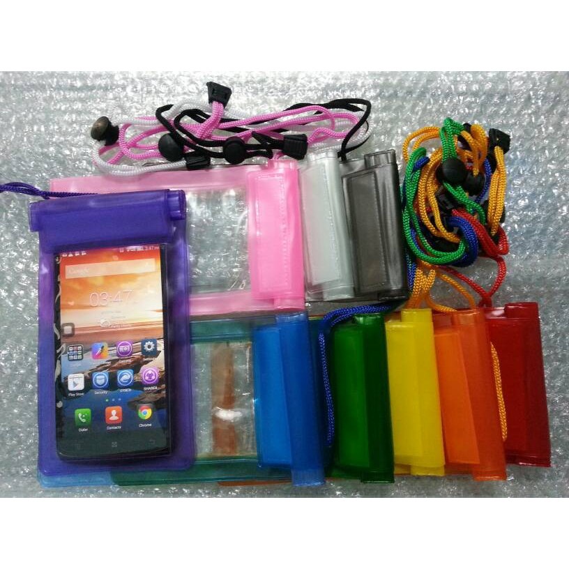 Sarung HP Waterproof Bag Smartphone Cover Anti Air Cell Phone Mobile-gwengrosir09