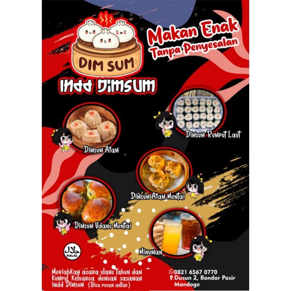Jasa Desain  Menu Makanan, Banner, Spanduk, Pamflet, Price list Murah Bebas Revisi