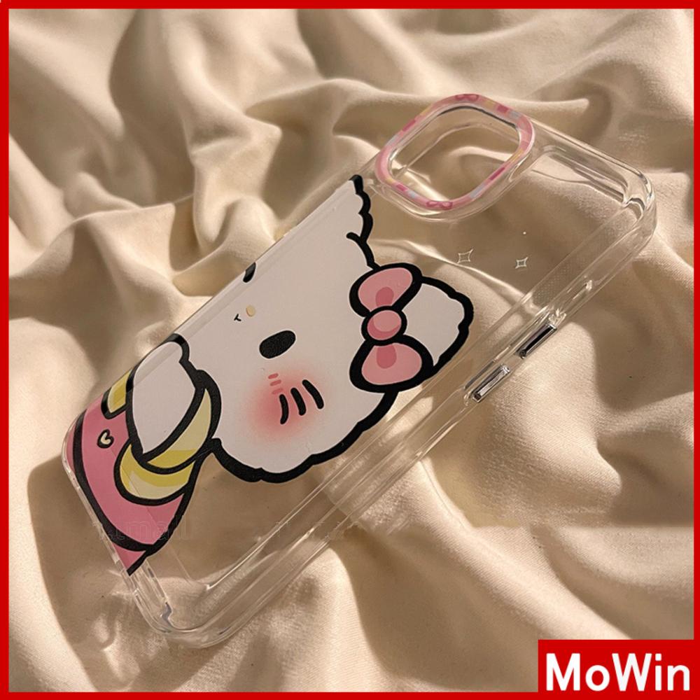 For iPhone 14 Pro Max iPhone Case Soft Case TPU Couple Case Plating Button Shockproof Cartoon Cute Compatible For iPhone 13 Pro Max 12 Pro Max 11 Pro Max 7plus XR xs max 6splus