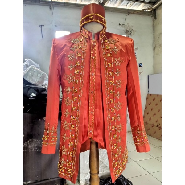 Beskap Pengantin Payet Size S M L XL