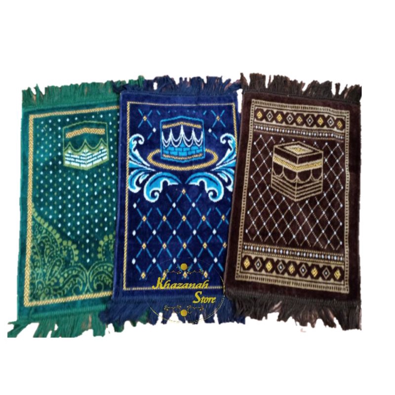 Sajadah Turki/ Sajadah Anak/Sajadah Kepala Bulu/Sajadah Muka/Sajadah Mini Turkish