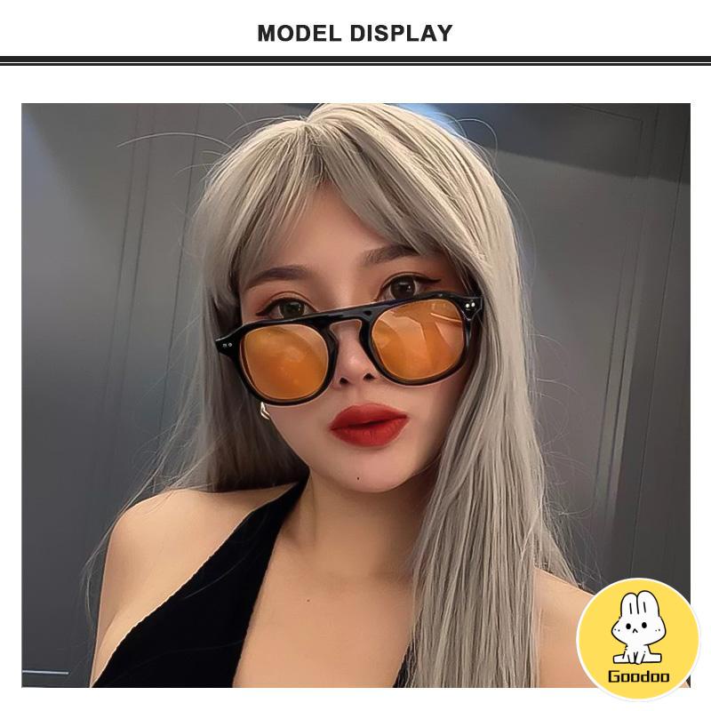 Kacamata Hitam Warna warni Sunglasses Korean Fashion Gaya Untuk Pria Dan Wanita -Doo