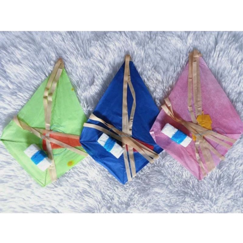 [MAINAN] 10 Pcs Layangan Mini || Mainan Layangan Anak || Layang-Layang Mini
