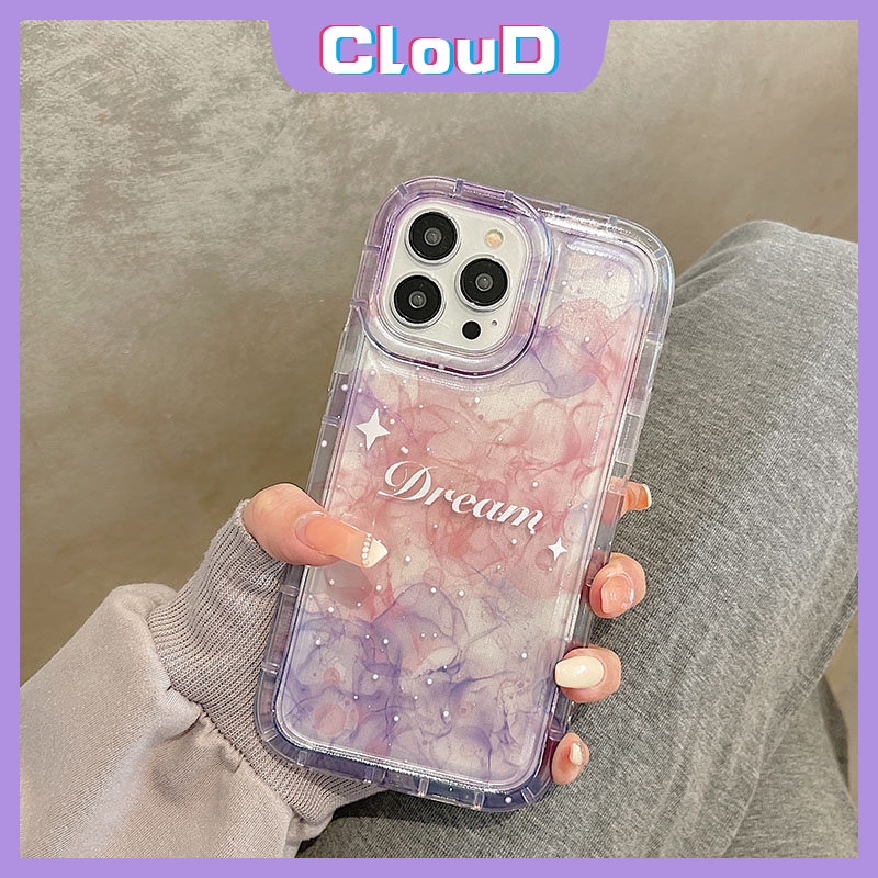 Case Untuk Redmi10 A1 9T 9A 10A 9C NFC Redmi Note9 11s 10 11 10s Note10s Note9 Note11 Note10 Fantasi Jernih Langit Berbintang Bintang Bulan TPU Lembut Airbag Shockproof Penutup Belakang
