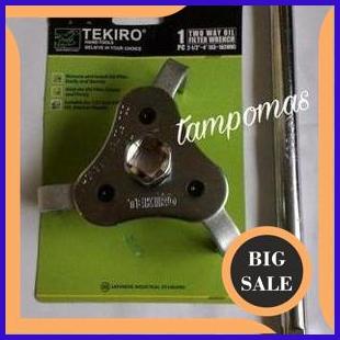 limited stock Kunci Pembuka Filter Oli Tekiro Set Gagang Sok L rrt Kunci Filter Oli Mobil