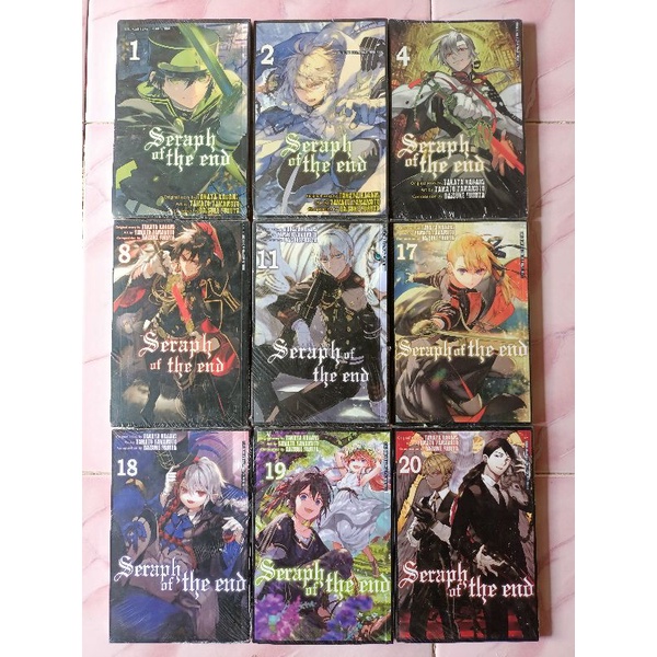 Komik owari no seraph/seraph of the end segel baru ori