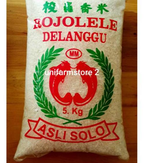 

➣ Beras Rojolele Delanggu 5KG ●