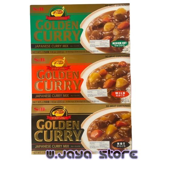 

✴ SnB Golden Curry Sauce Mix- Bumbu Saus Kari 220gr Jepang ●