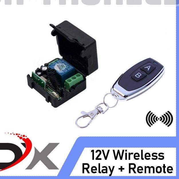 ➬ Wireless Relay Switch 1CH + Wireless RF Remote Control ❀