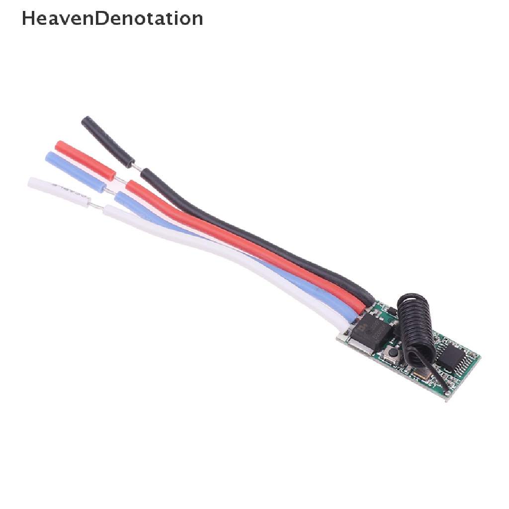 [HeavenDenotation] Saklar Remote Control Universal Wireless433Mhz DC 3.6V-24V 433Mhz 1ch RF HDV