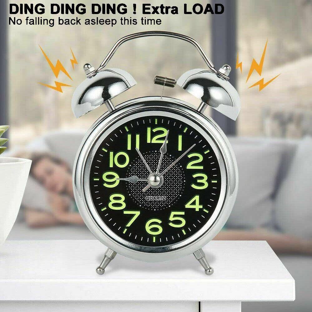 Populer Jam Weker Mini Samping Tempat Tidur Dengan Lampu Malam Angka Clock