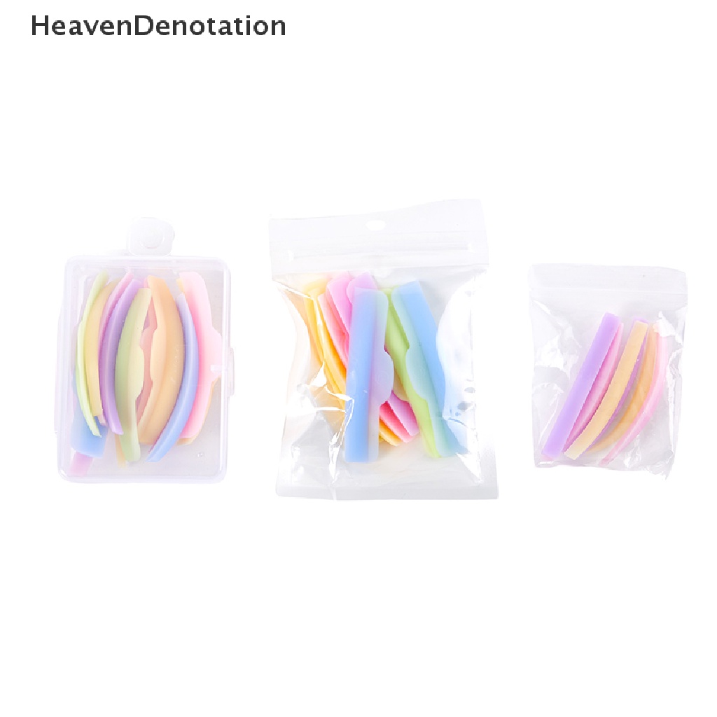 [HeavenDenotation] 3 / 5 / 8 Pair Lash Lift Lifg Curlers Curl Silicone Shields Pads Reusable Perm HDV