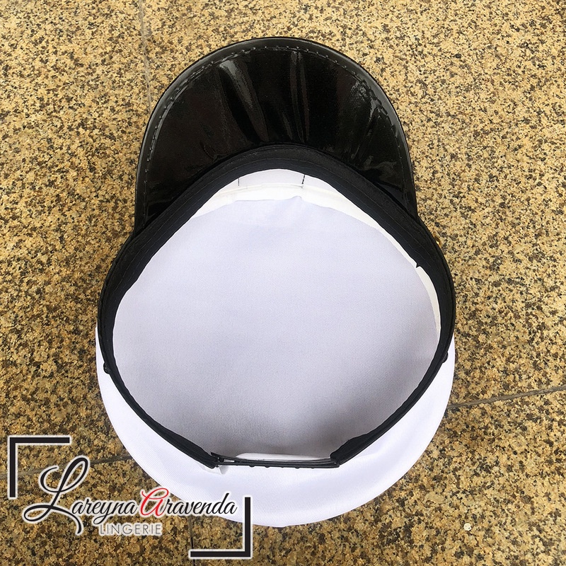 Lareyna Aravenda Topi Kostum Cosplay Polisi Marinir AL019