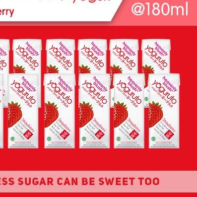 

➷ Yogurt Heavenly Blush Yoguruto Strawberry [12Px180ml] ➹