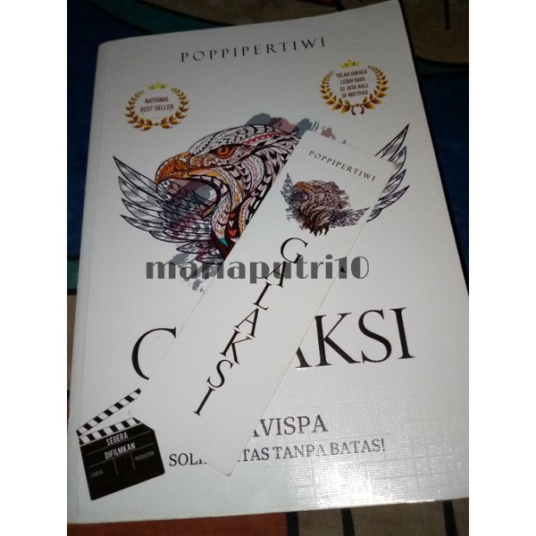 Preloved Novel Galaksi Original