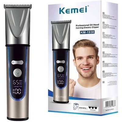 Kemei KM-1938 Hair Trimmer Rechargeable Carving Electric Clipper