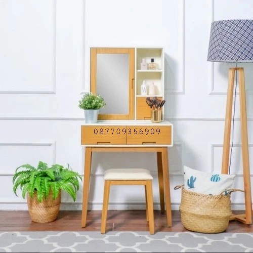 Meja Meja Rias Minimalis Kayu Jati Belanda